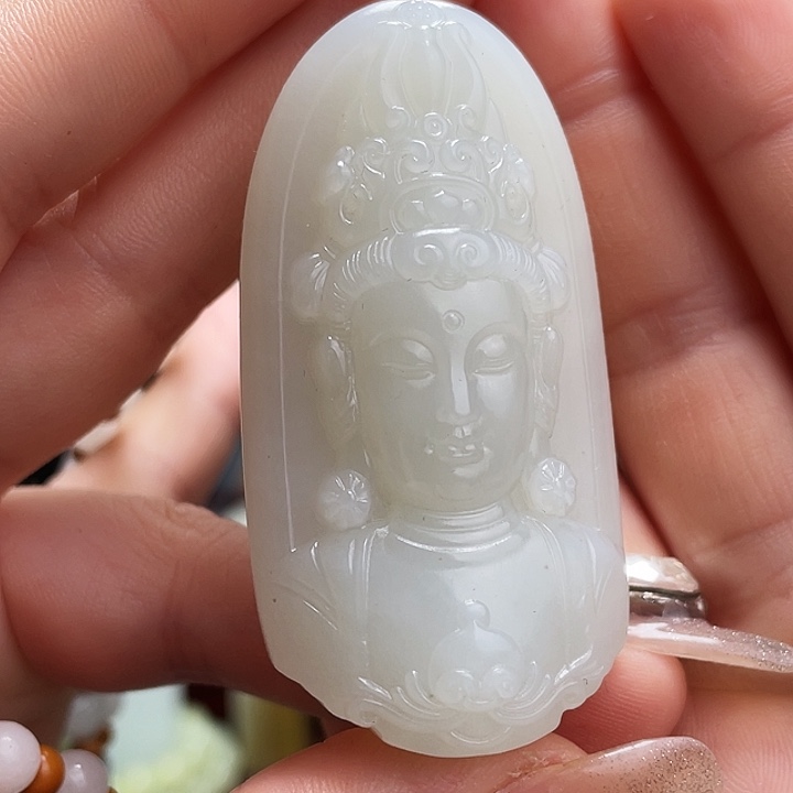 和田玉挂件未镶嵌定制发货