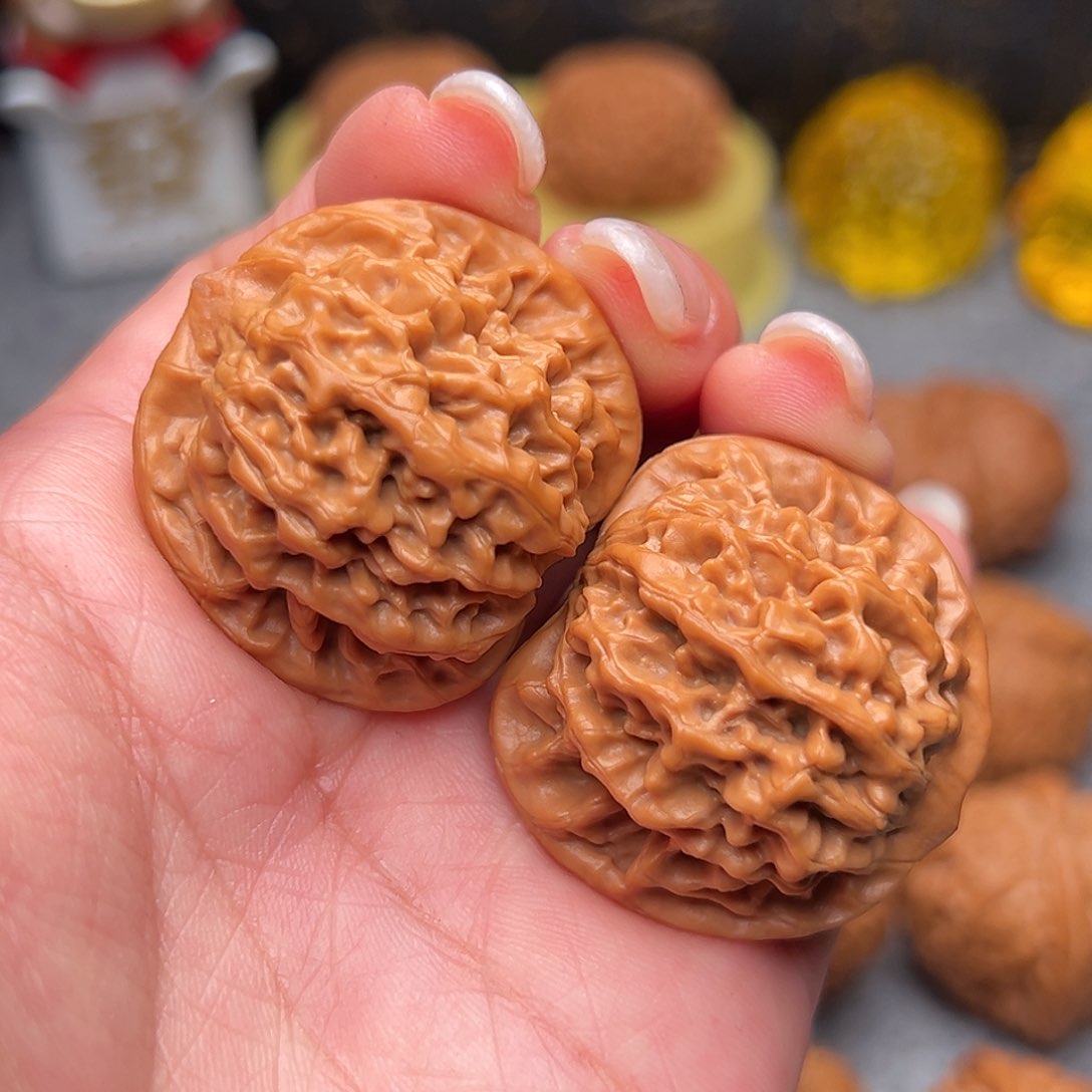 把件文玩核桃毕业秦闷36全品