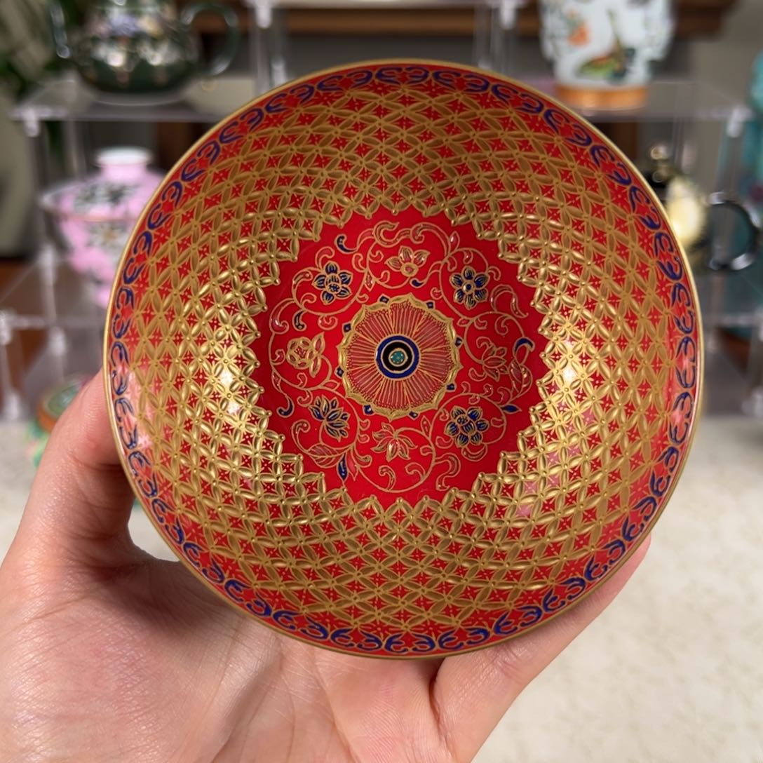 纯手工手绘 高端茶器