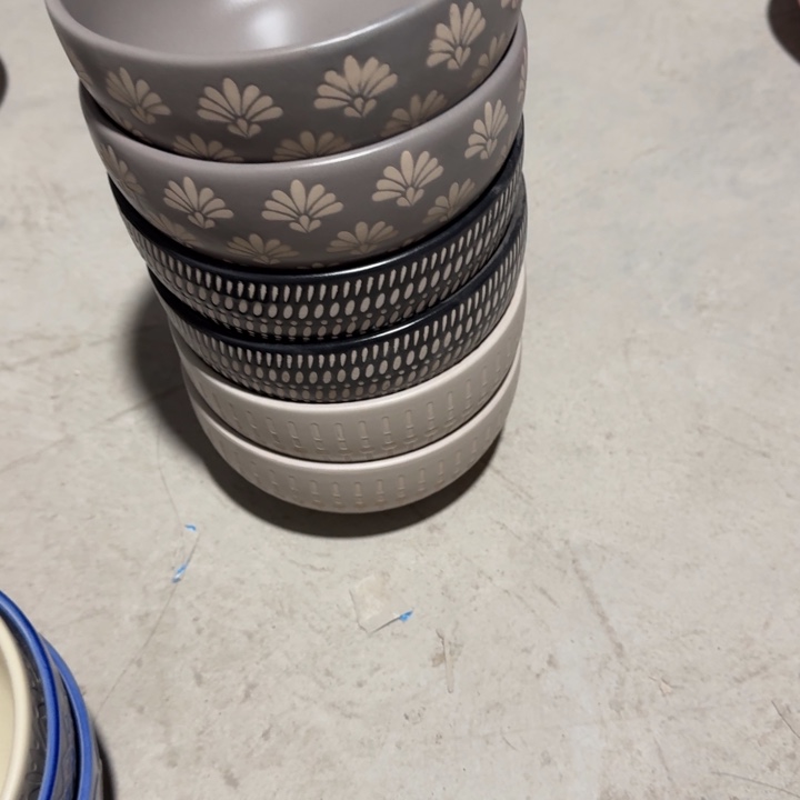 小***怪陶碟直播特惠6只装  微瑕