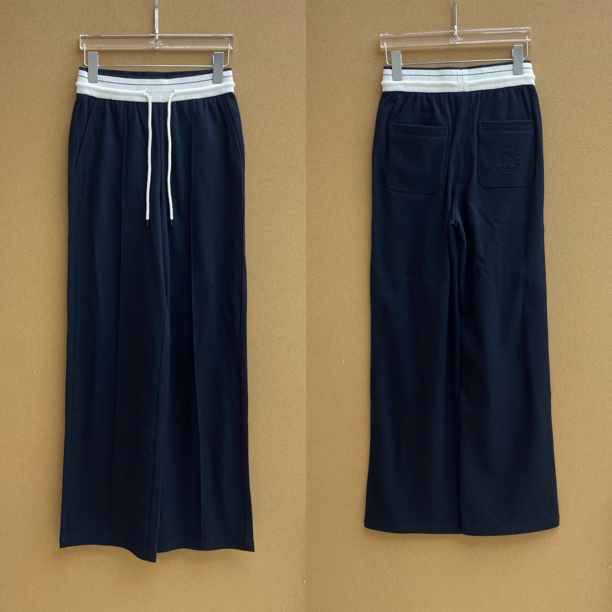 CNC长裤｜绵羊毛显瘦撞色经典百搭休闲裤2051