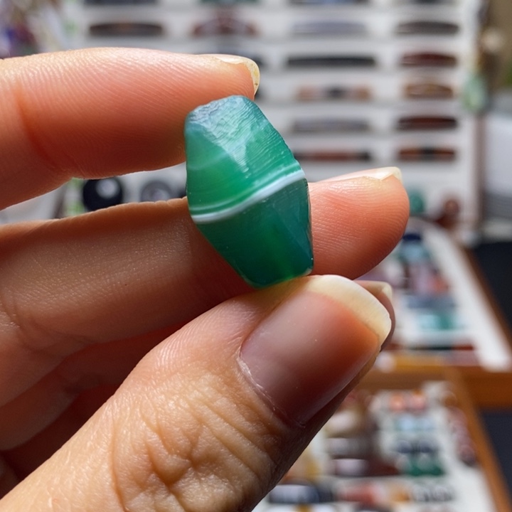 玛瑙/玉髓未镶嵌项链