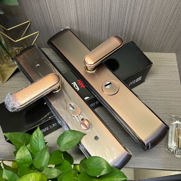 （拍一发十）008防盗门多功能铁拉手三层加厚双拉簧结构锁匠专用