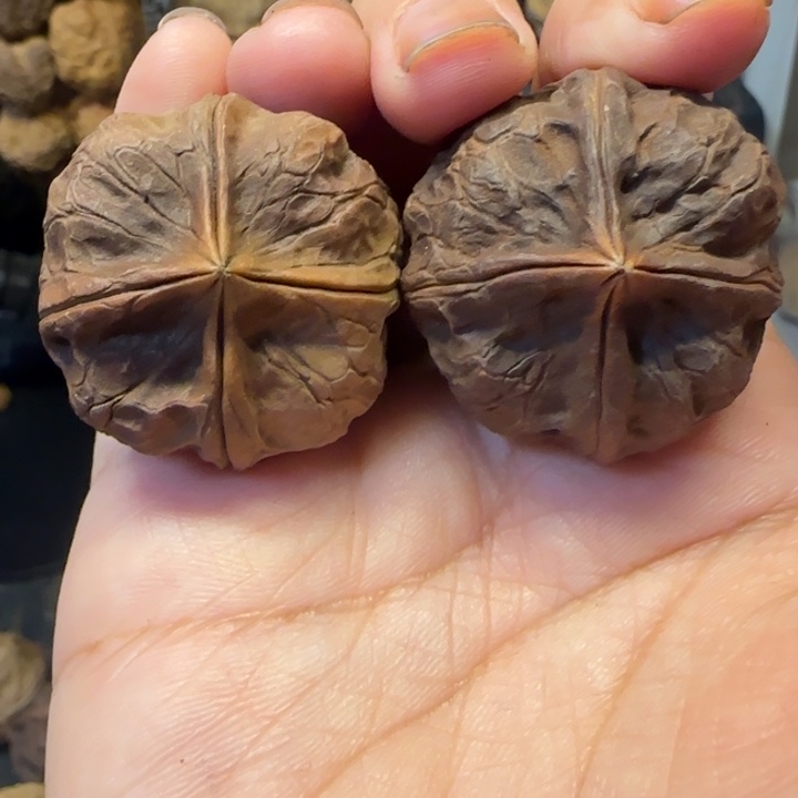 吊坠文玩核桃花蟒四棱2