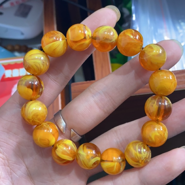  818  卡14虎皮纹手串