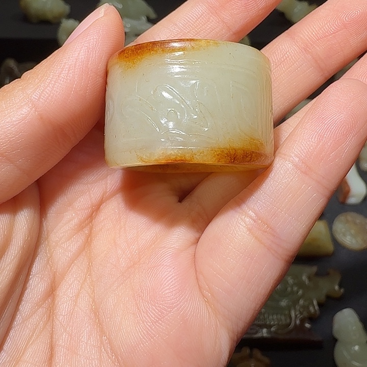路****和田玉（糖玉）未镶嵌挂件