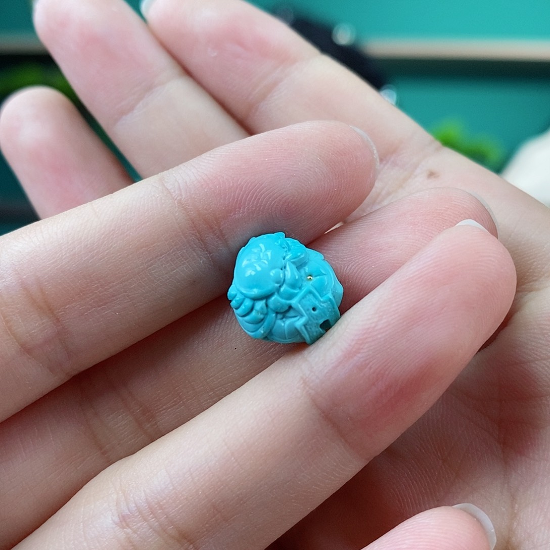 未镶嵌绿松石珠宝奇石