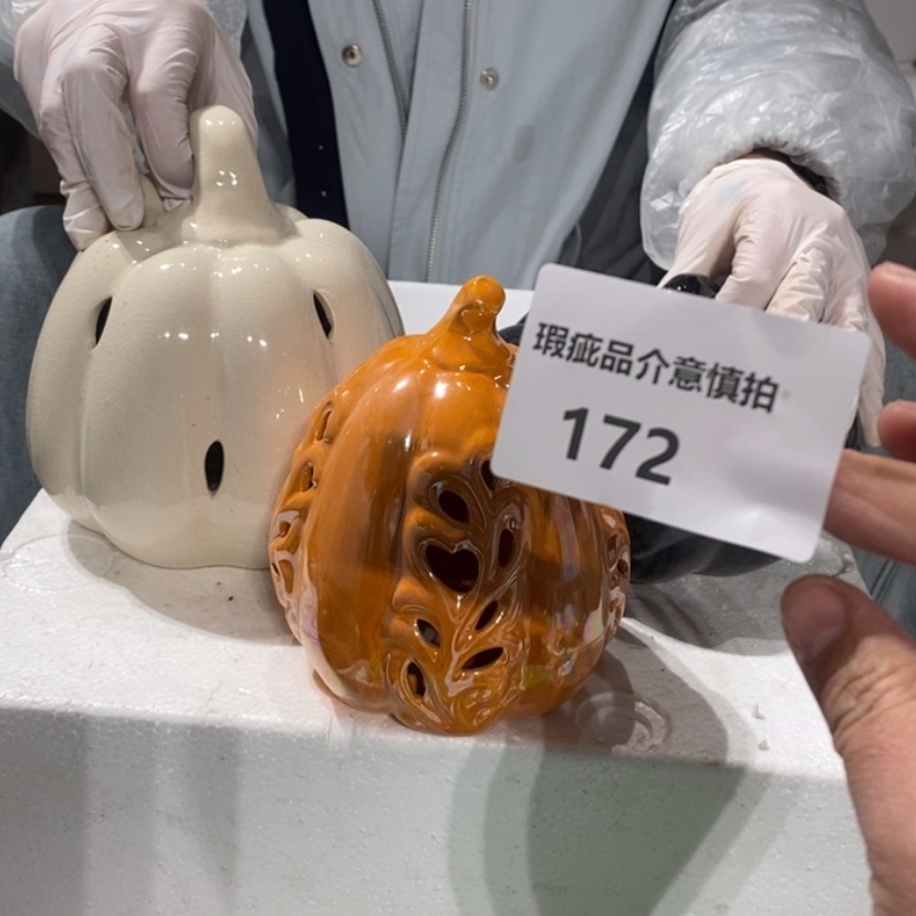 【闪购商品】摆件莉*陶瓷摆件瑕疵特卖