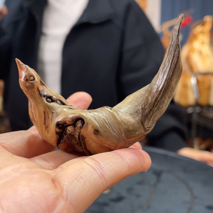 柏木（崖柏）手把件