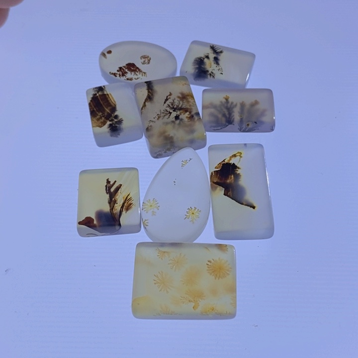 玛瑙/玉髓颈饰未镶嵌丫**?