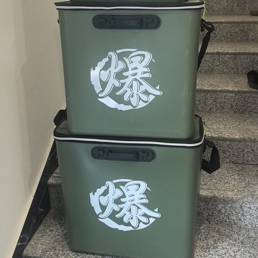 多功能加厚一体成型钓鱼野钓硬壳活鱼桶鱼护桶饵料桶收纳桶装鱼桶