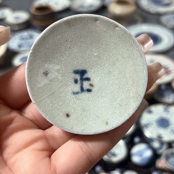 瓷片瓷片茶托喝茶非常不错