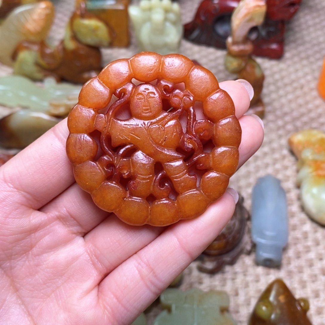 白玉菩提吊坠白玉菩提白玉菩提摆件