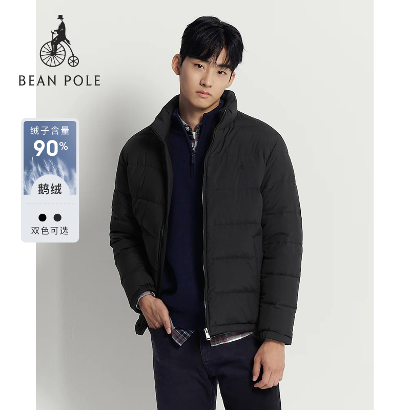 【新品】BEANPOLE滨波25年秋冬男绗缝零压轻暖羽绒服外套BC5Y38C23