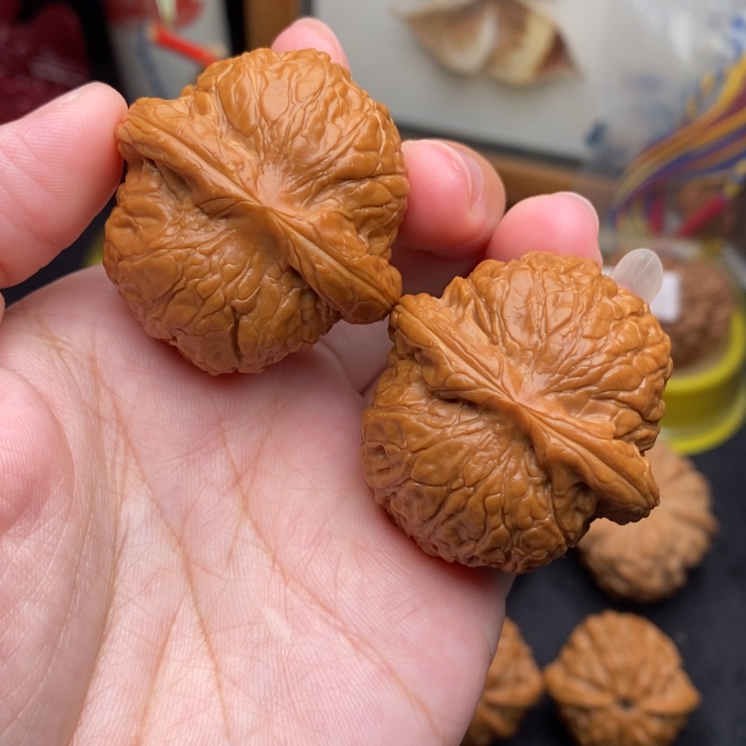 文玩核桃把件38乾隆磨