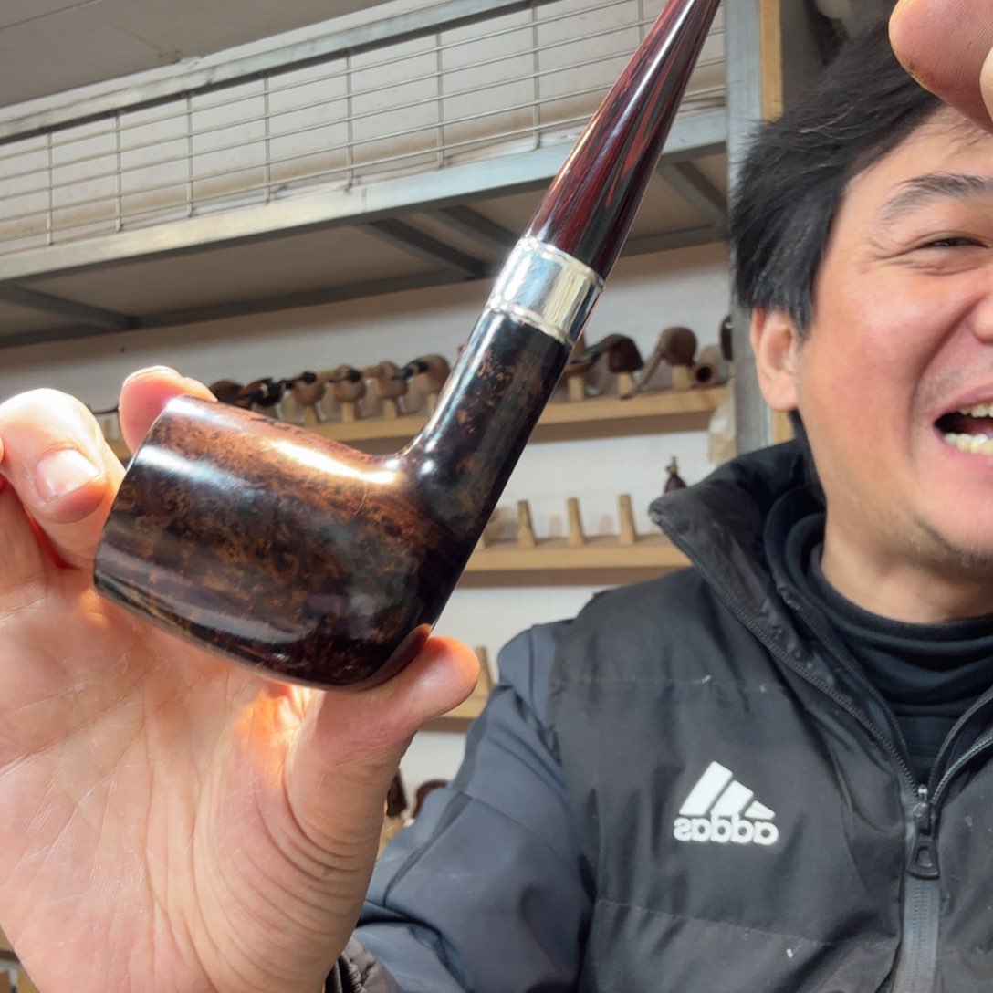 文**克焦耀烟斗一直斗