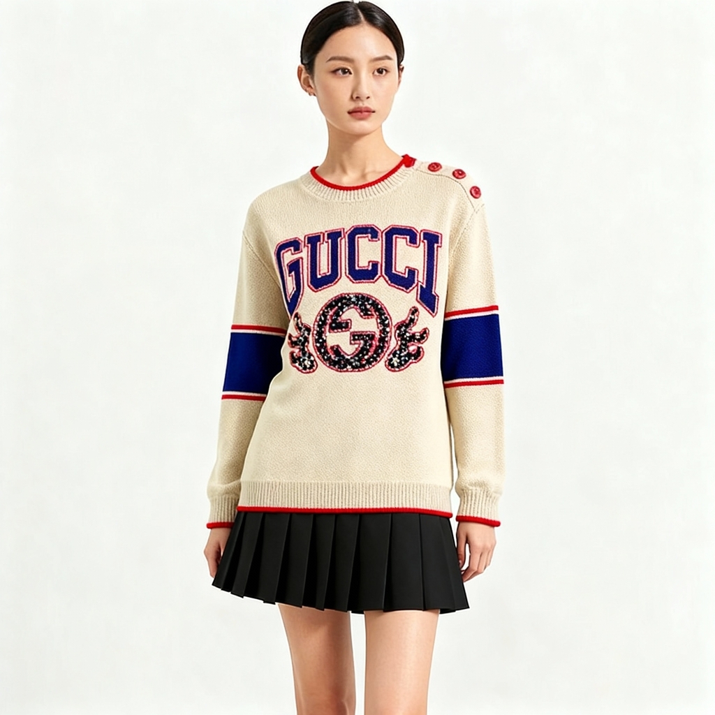 99新 GUCCI/古驰 双双臻选/st00831/古驰/上衣/M码