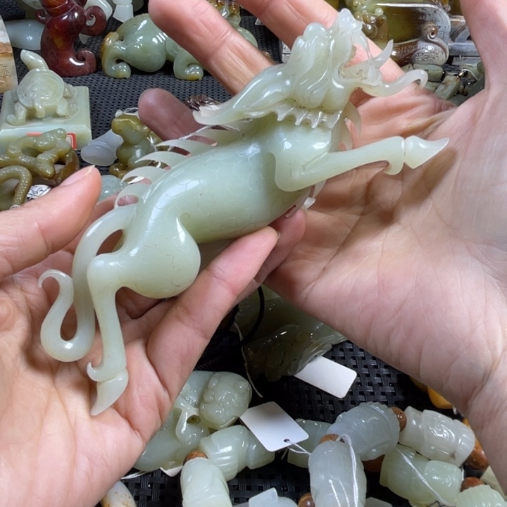 和田玉把件未镶嵌美*