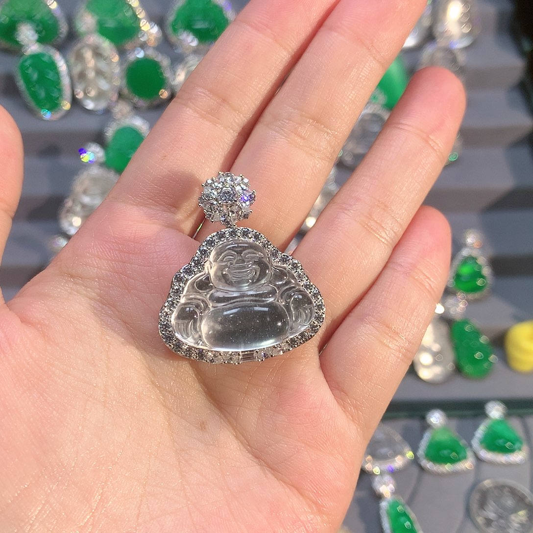 石英质玉颈饰银S925镶嵌芮