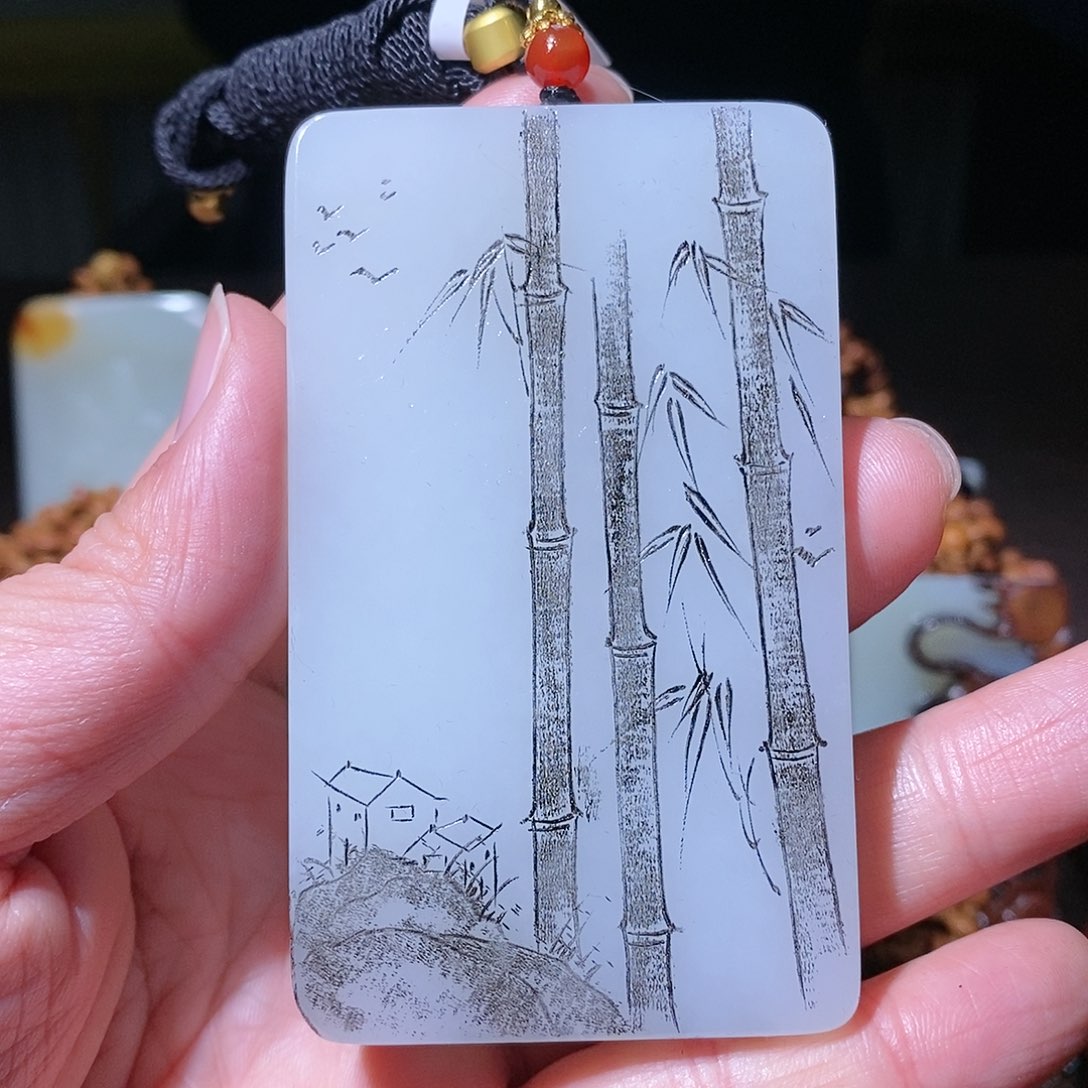 和田玉挂件未镶嵌