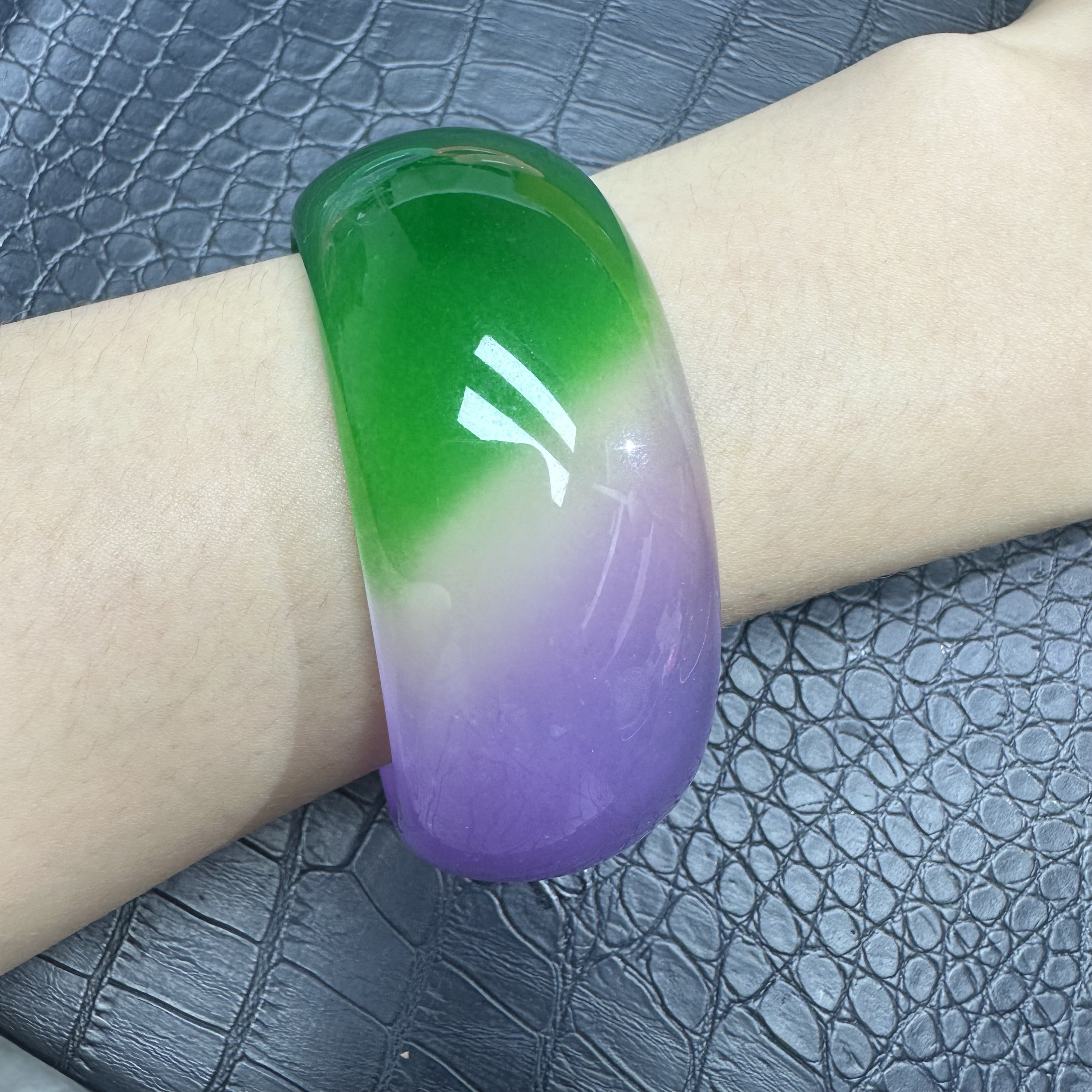 春彩半山半水轮胎手镯F115