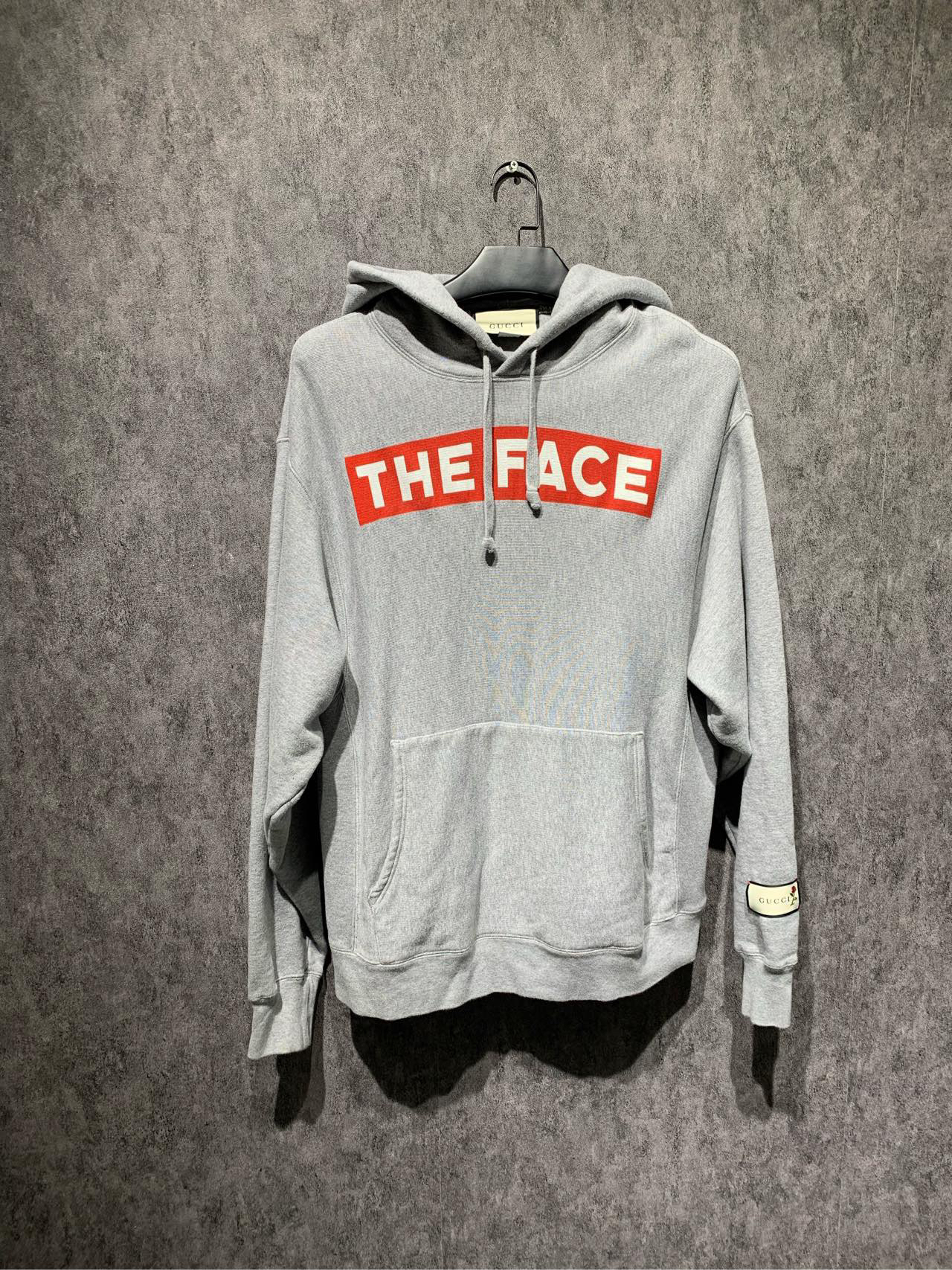 99新  【Gucci】古驰休闲胸前logo连帽卫衣/S码/公价10600/Y9208817