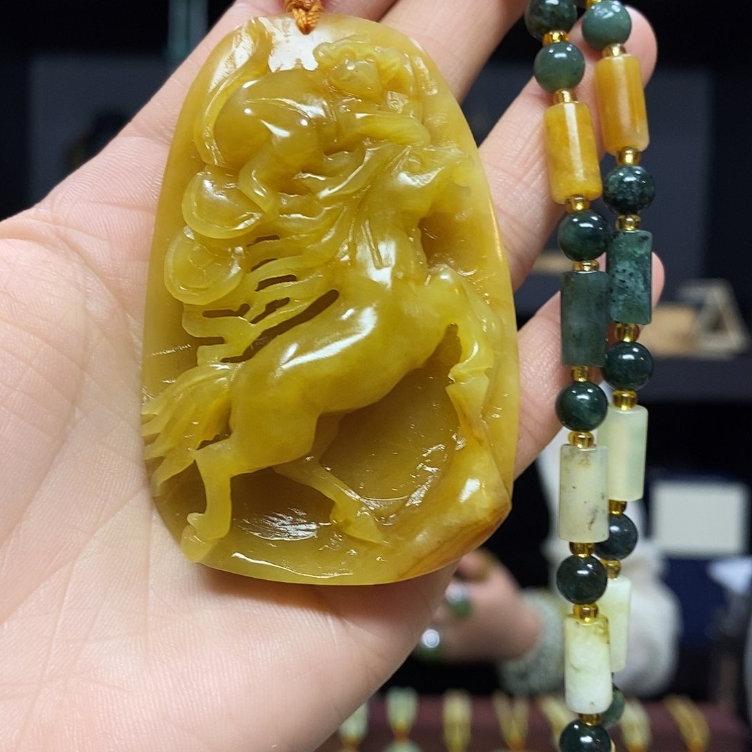 岫玉挂件吊坠未镶嵌