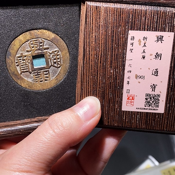 铜瀚海文物A兴朝通宝3031水坑