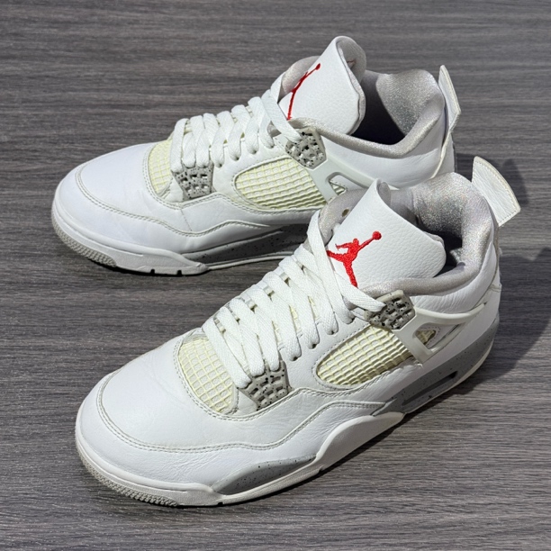 40码/AJ4白奥利/复古篮球鞋/95新/CT8527 店