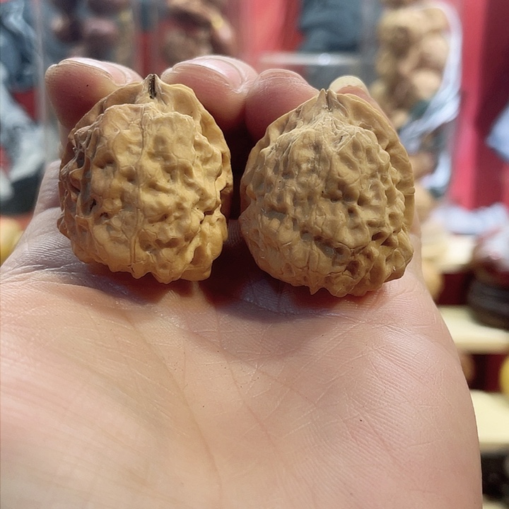 文玩核桃把件云铁16