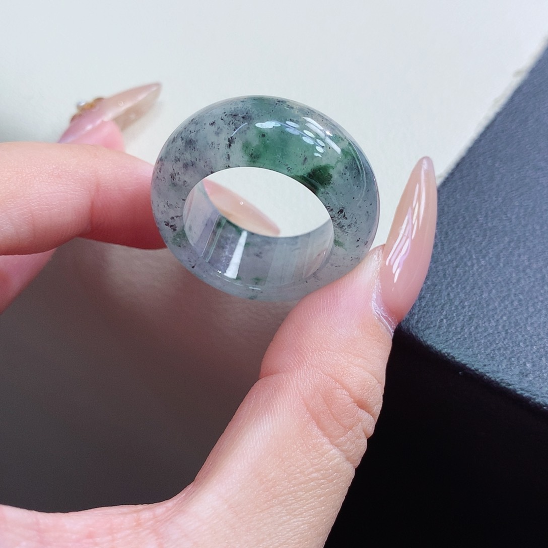 未镶嵌戒指翡翠22-23号