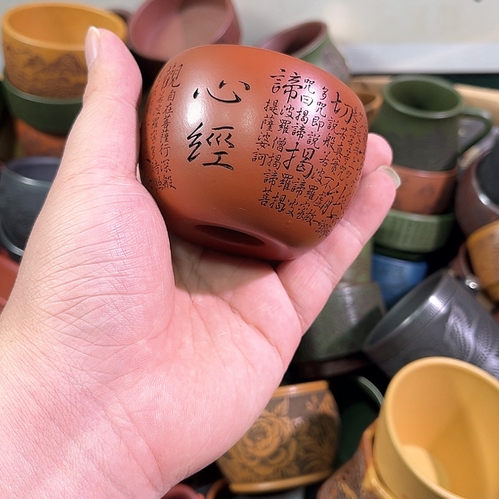 茶杯紫砂全手工紫砂主人杯