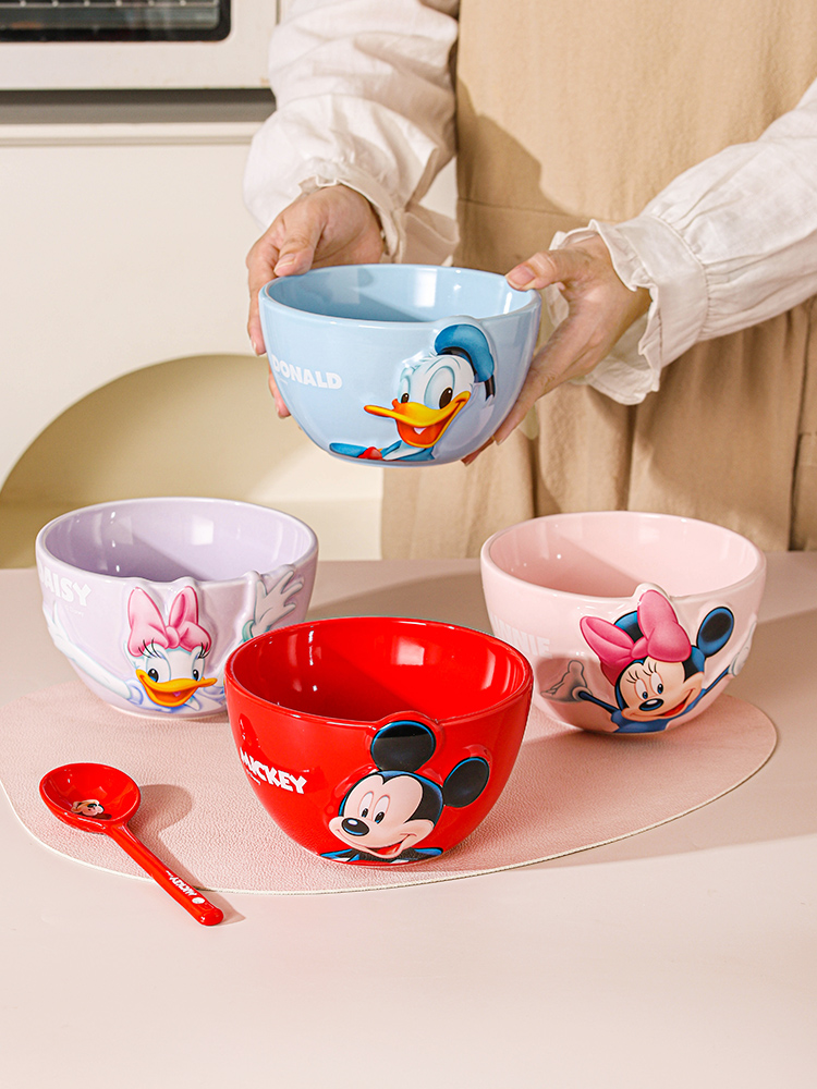 【旭业老张】迪士尼正品乐悦系列6英寸浮雕面碗-1个装