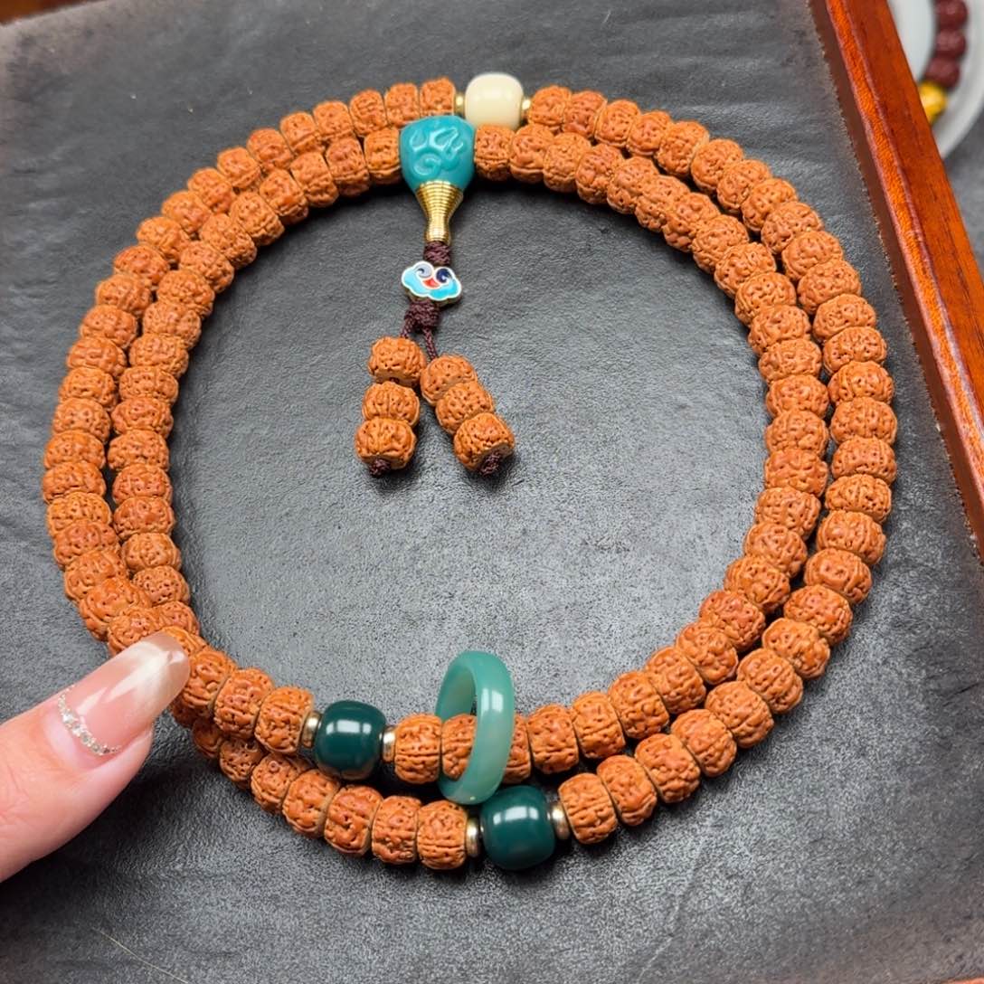 金刚菩提吊坠盘龙