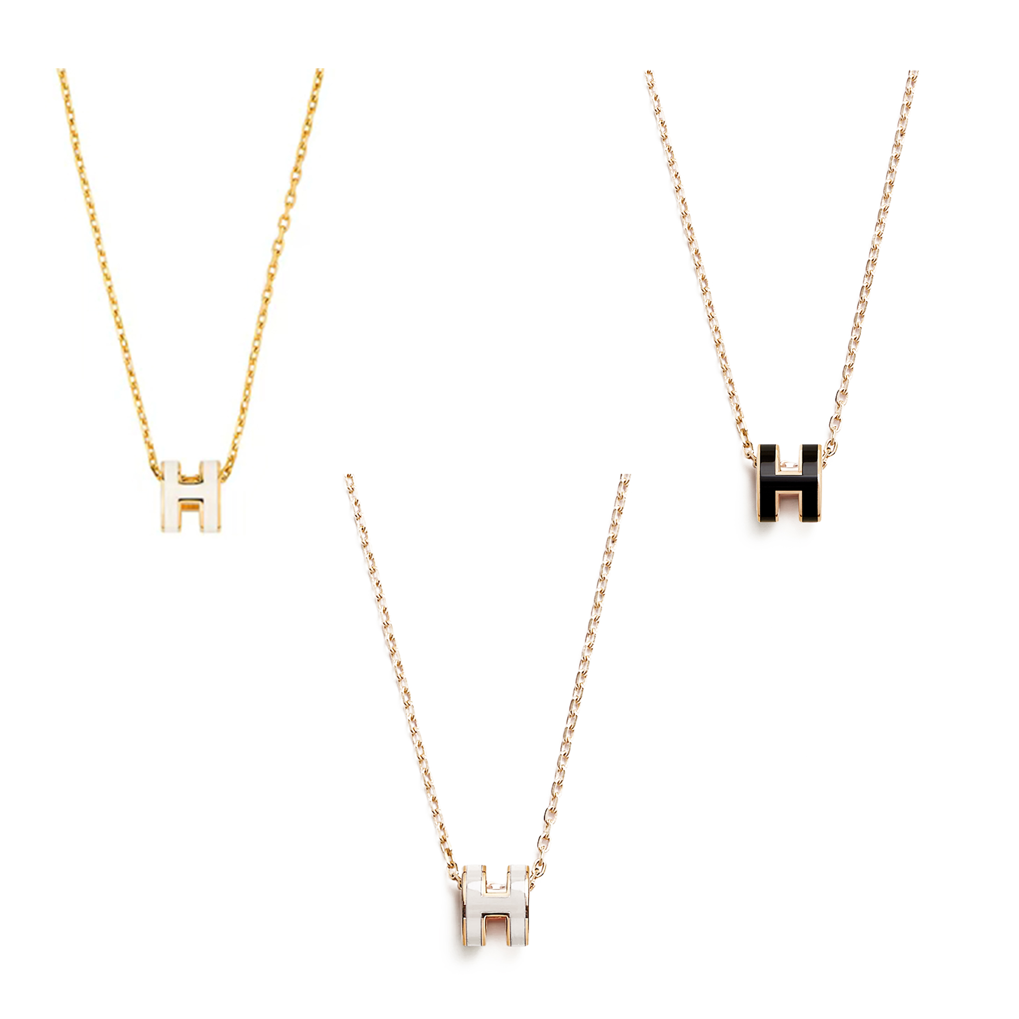 未使用 Hermes/爱马仕 HERMES 爱马仕 迷你 Mini Pop H 项链