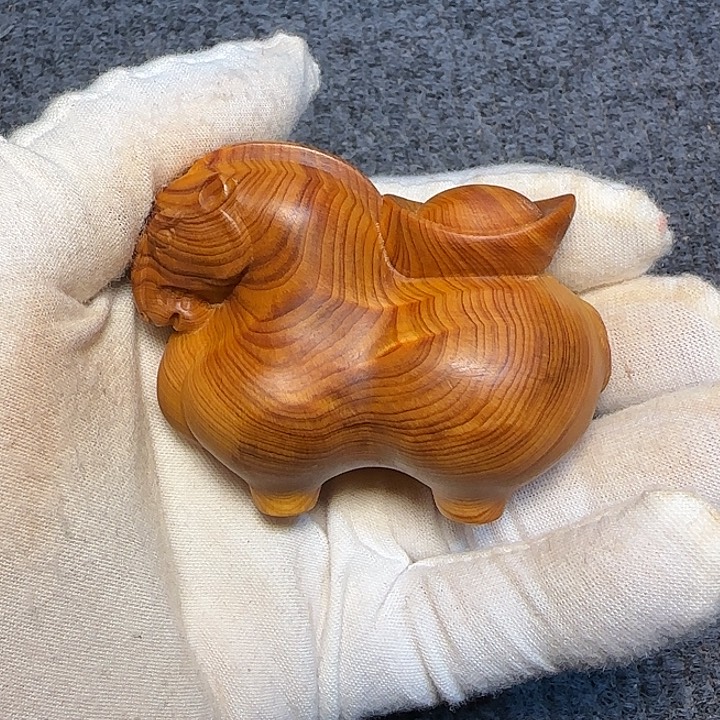 柏木（崖柏）全陈化老料把件