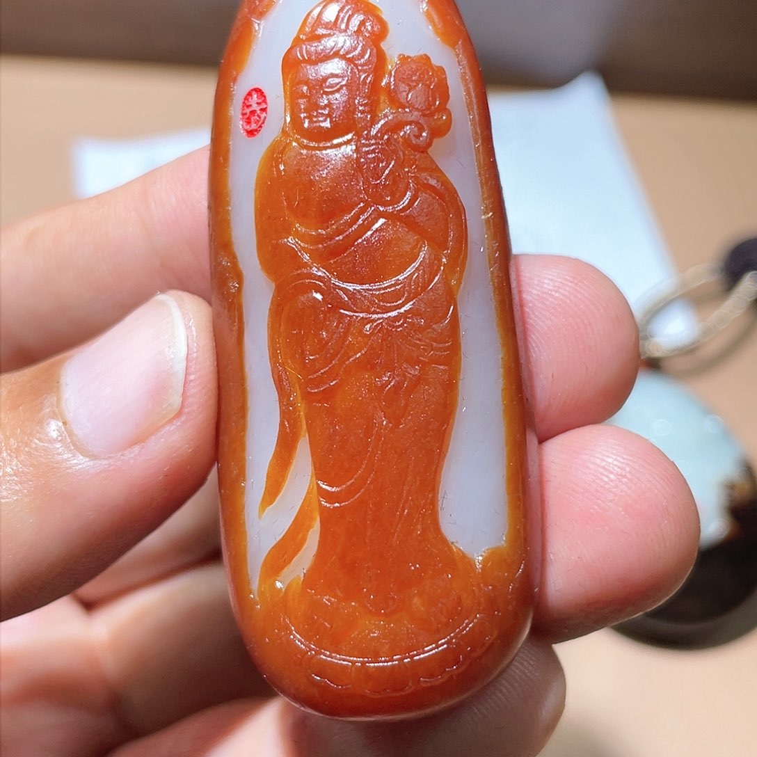 和田玉颈饰未镶嵌A7 