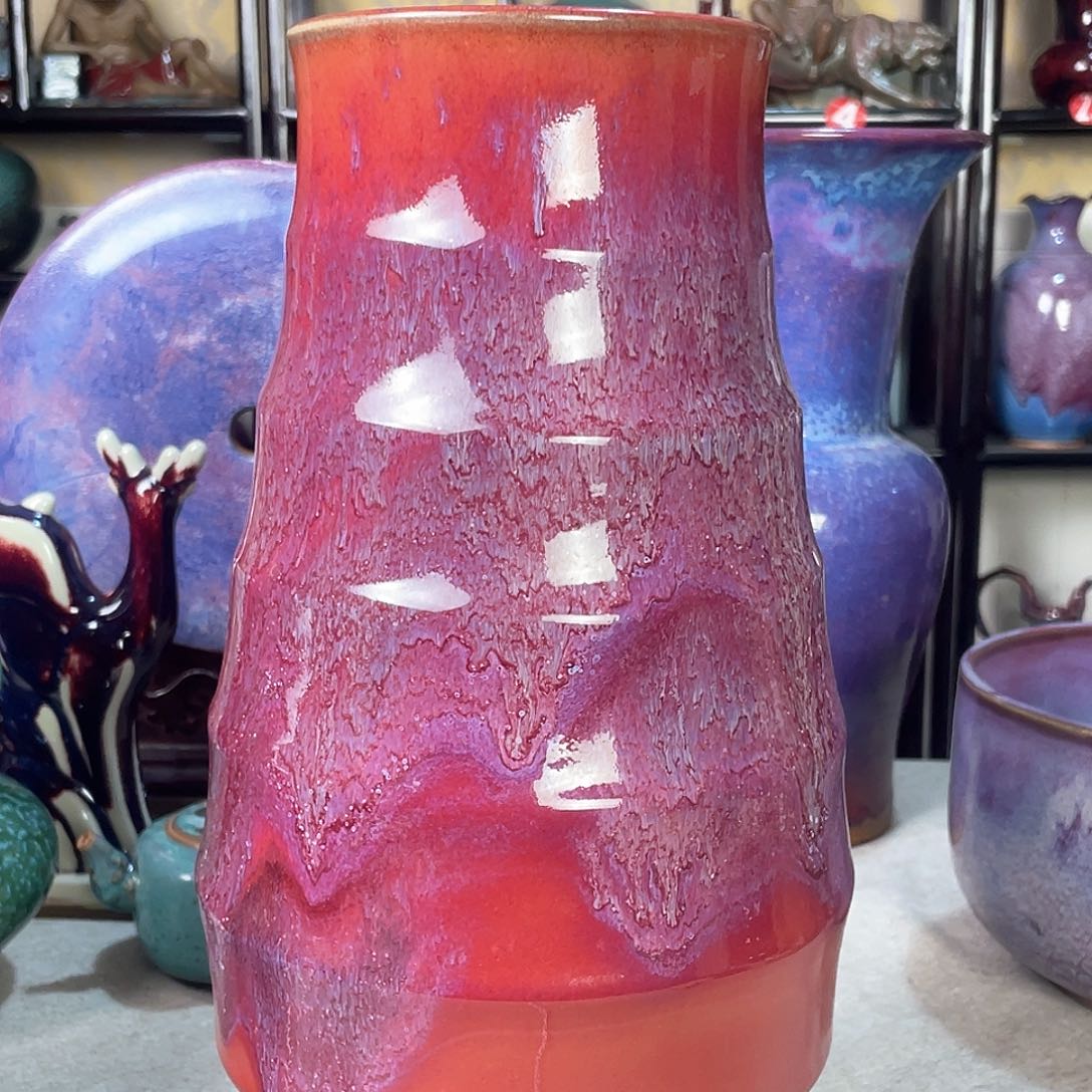 钧瓷艺术摆件花釉