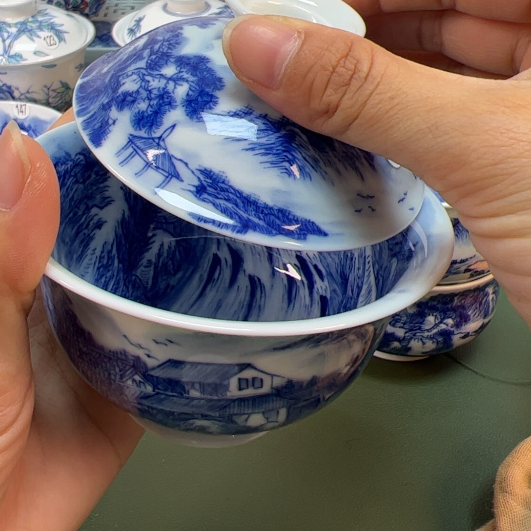 木木景德镇纯手绘茶具130