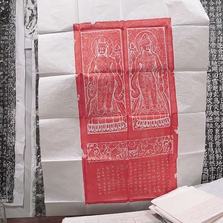 其他拓片用纸唐代力士佛拓片