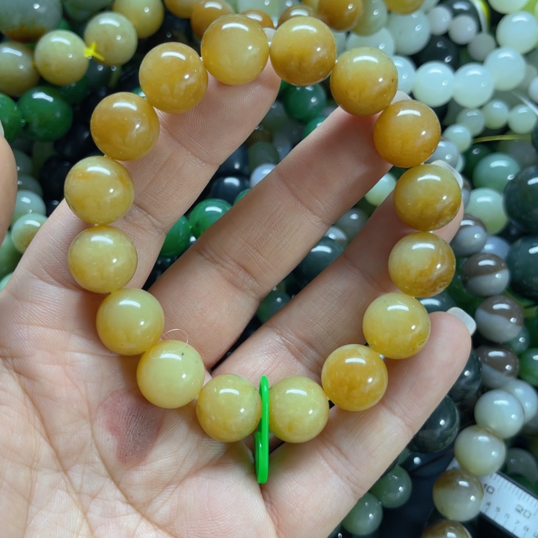 和田玉手链未镶嵌