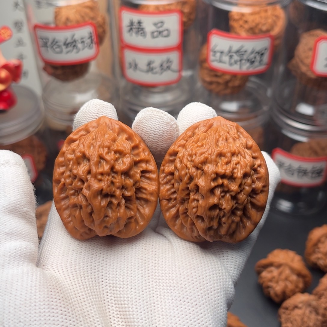 文玩核桃把件41精品金公子