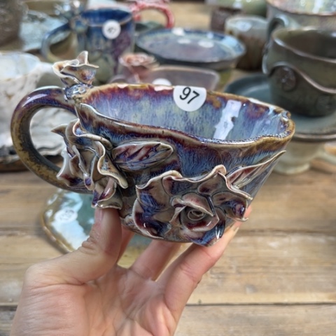 盘熠樹日式手捏餐具茶具