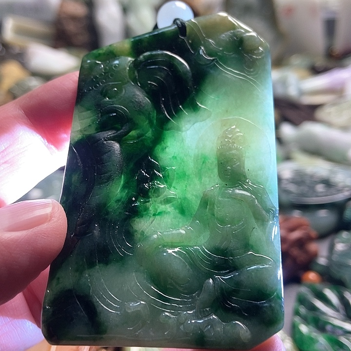 翡翠吊坠(不含链)未镶嵌