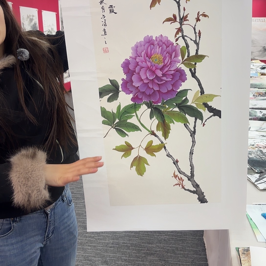 国画国画作品纯手绘