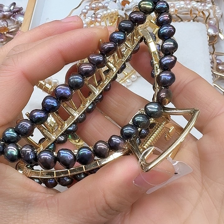 淡水珍珠珍珠银S925镶嵌