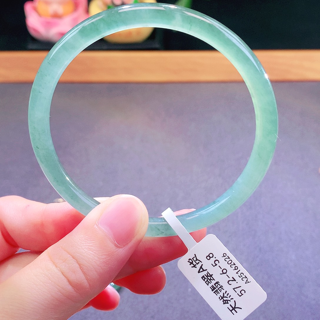 翡翠未镶嵌手镯天然翡翠