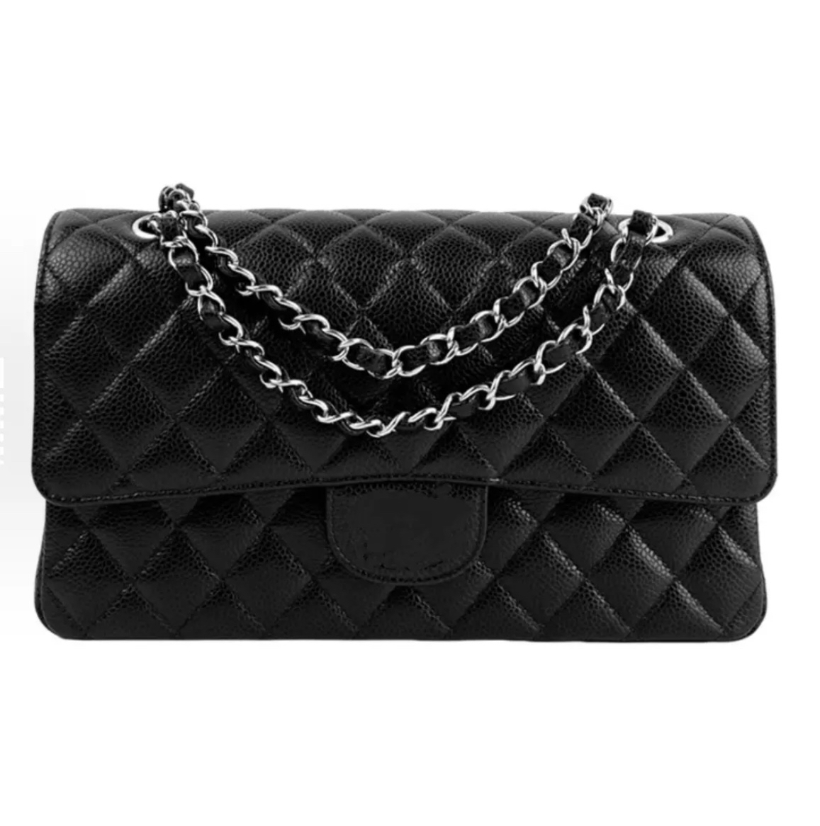 黑金cf单肩斜挎包