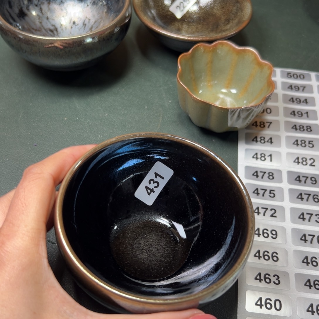 茶盏全手工原矿原釉建盏