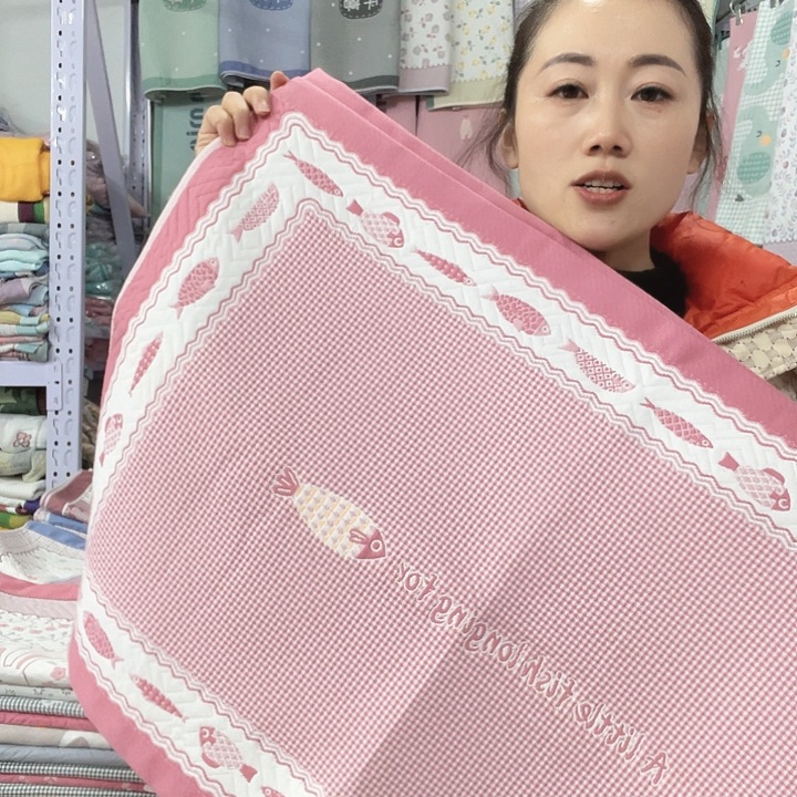 棉特价促销粉色小鱼